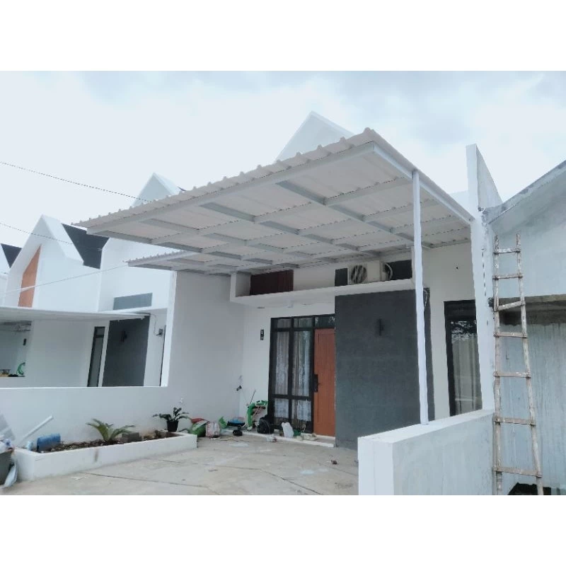 Mana yang Lebih Baik, Kanopi Besi Hollow Galvanis atau Kanopi Baja Ringan?